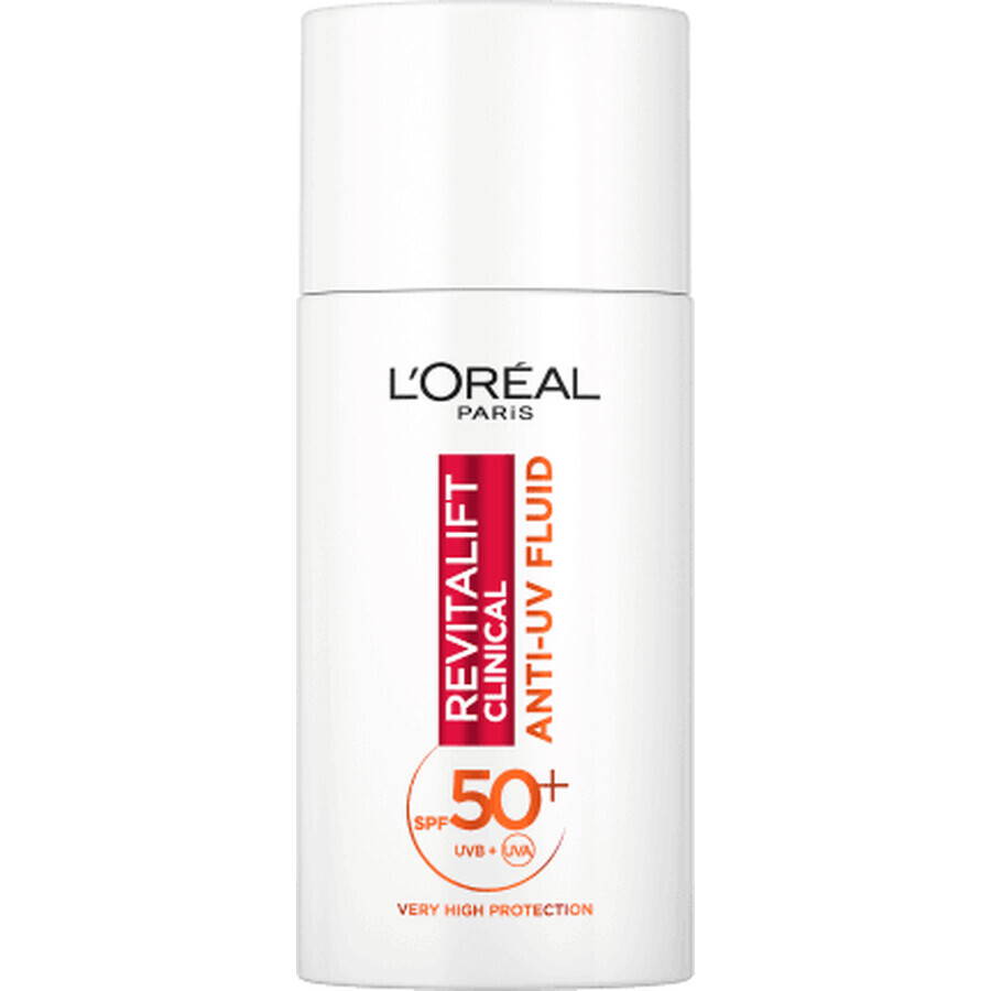 Loreal Crema Antioxidante Textura Fluida Enriquecida con Vitamina C*, 50 ml