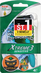 Afeitadora Wilkinson xtreme 3 sensitive, 4 piezas