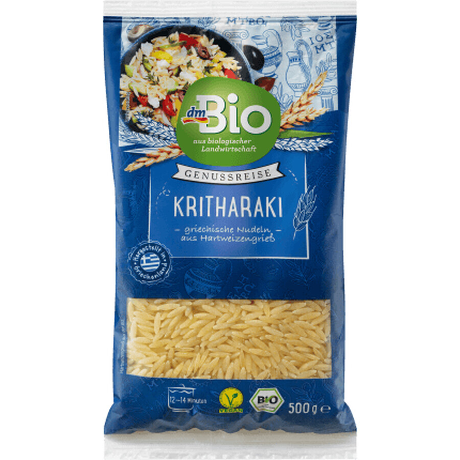 DmBio Kritharaki Greek Pasta, ECO, 500 g