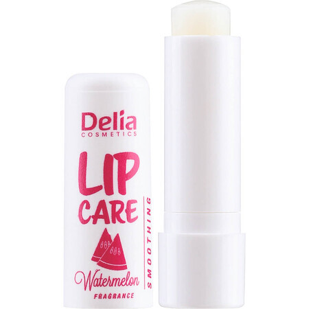 Balsam de buze cu aroma de Pepene rosu, 4.9 g, Delia