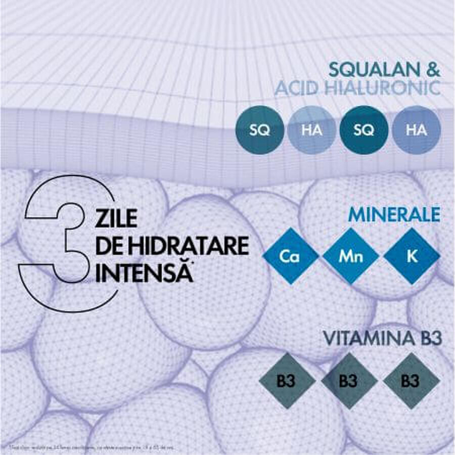 Crema idratante intensa 72h per pelli secche Mineral 89, 50 ml, Vichy