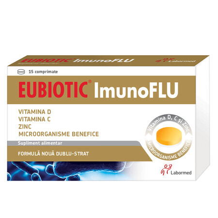 Eubiotic ImunoFlu, 15 comprimidos, Labormed