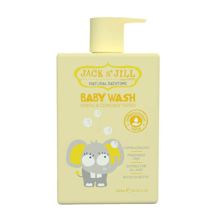 Gel de dus pentru bebelusi Yellow, 300 ml, Jack N Jill