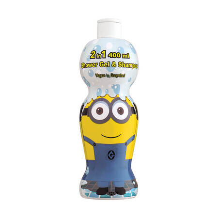 Minions douchegel en shampoo, 400 ml, Air Val