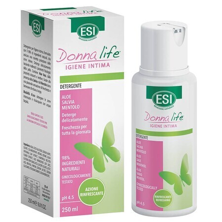 Intimate hygiene gel Refreshing Action Donna Life, 250 ml, Esi