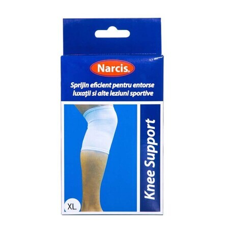 Elastische kniebandage, maat XL, 1 stuk, Narcis