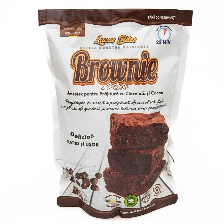 Brownie Mix, 450 g, Lucas Bites