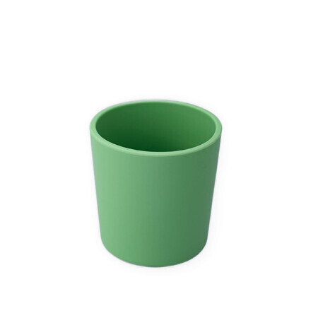 Vaso de silicona para niños, Verde pálido, 180 ml, Oaki