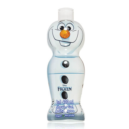 Champú y gel de ducha Frozen Olaf, 400 ml, Air Val