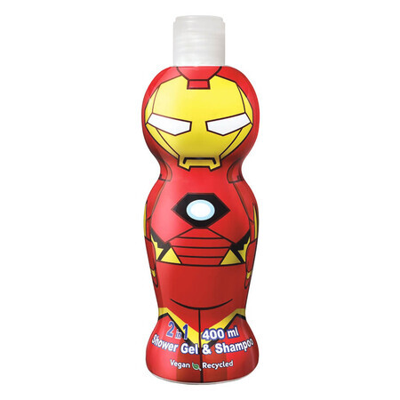 Sampon si gel de dus Iron Man, 400 ml, Air Val