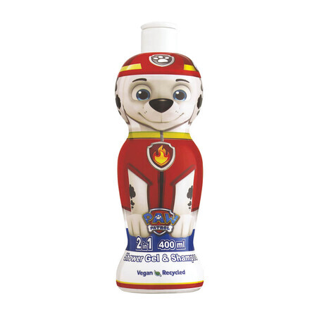 Champú y gel de ducha Paw Patrol Marshal, 400 ml, Air Val