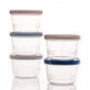 Set of 5 graduated containers with lid, capacity 250 ml, Thermobaby