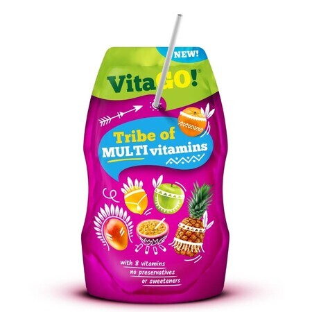 Sap met multivitaminen, 200 ml, Vitago