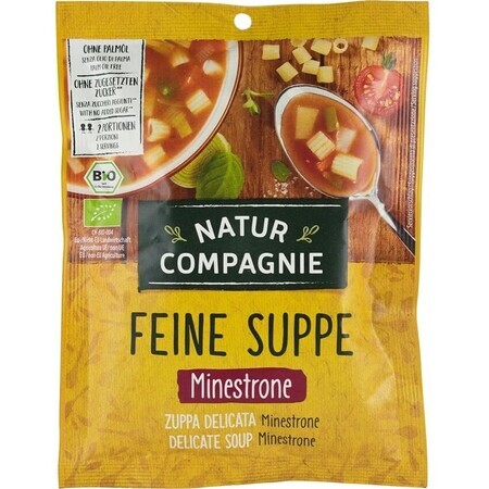 Soupe Minestrone Bio, 50 g, Natur Compagnie