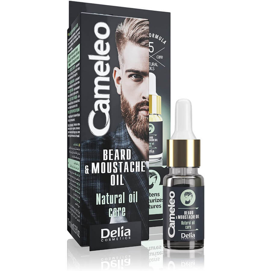 Huile pour barbe et moustache, 10 ml, Cameleo