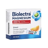 Biolectra Magnesium Direct Ultra, 400 mg, 20 Sticks, Hermes 
