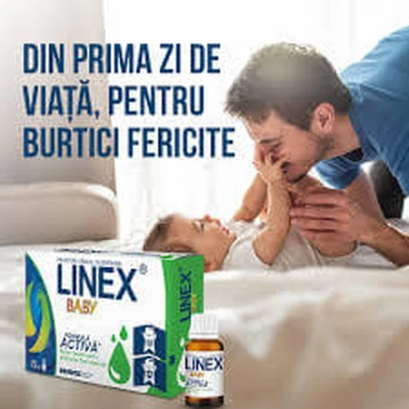 Linex Bebé con Vitamina D3, gotas orales, 8 ml, Sandoz
