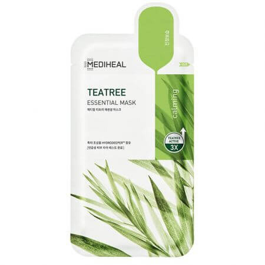 Tea Tree Essentieel Gezichtsmasker, 24 ml, Mediheal