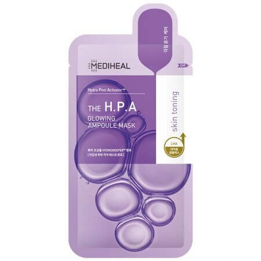 Mascarilla Ampolla Luminosa H.P.A., 25 ml, Mediheal