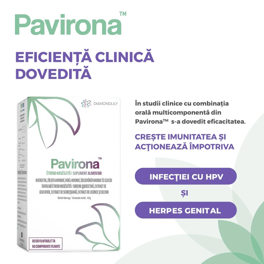 Pavirona, 60 comrpimate, Adexilis