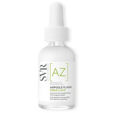 Suero facial Flash Ampolla AZ, 30 ml, SVR