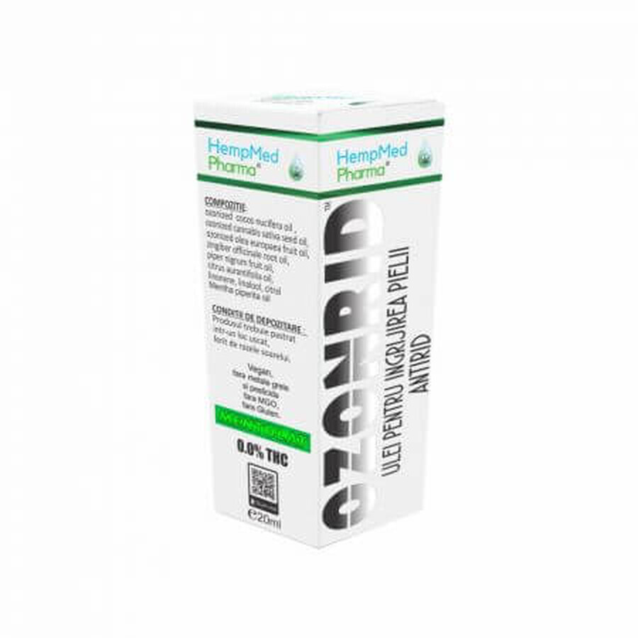 Olio ozonizzato Ozonrid, 20 ml, HempMed Pharma