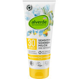 Alverde Naturkosmetik Loción de protección solar para pieles sensibles, 200ml, Spf30