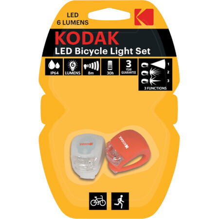 Linterna Kodak para bicicletas, 1 unidad