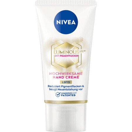 Nivea Cremă de mâini Luminous, 50 ml, 50 ml