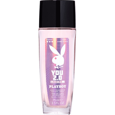 Playboy Deodorant natürliches Spray Sie 2.0, 75 ml