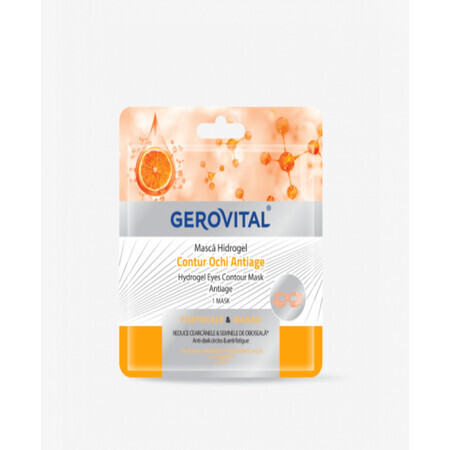 Gerovital - Mascarilla de Hidrogel Antiedad Contorno de Ojos Servetel Tip