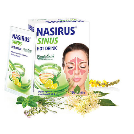 Nasirus Sinus Bebida caliente x 10plic, Planta E 