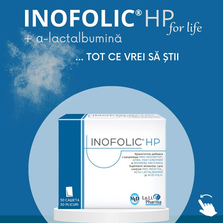 Inofolic HP, 30 sobres, Loli Pharma