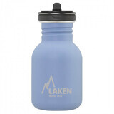 Recipiente de acero inoxidable Flow Cap, azul, 350 ml, Laken