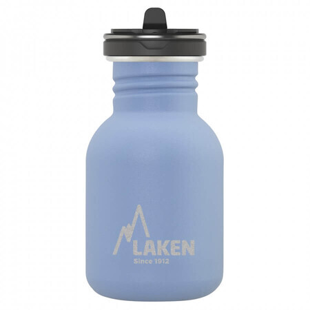 Inox Flow Cap container, Blue, 350 ml, Laken