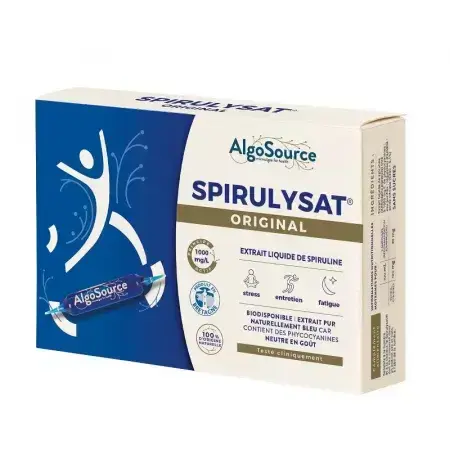 Spirulysat original, 20 viales, Algosource