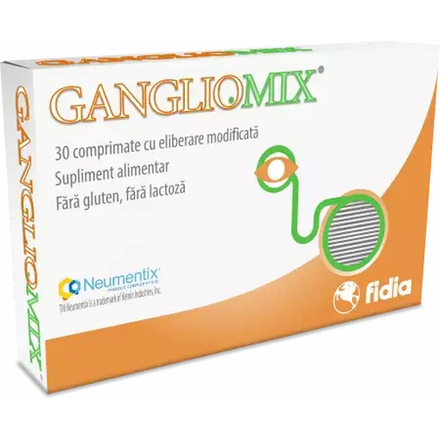 GanglioMix, 30 comprimidos, Fidia