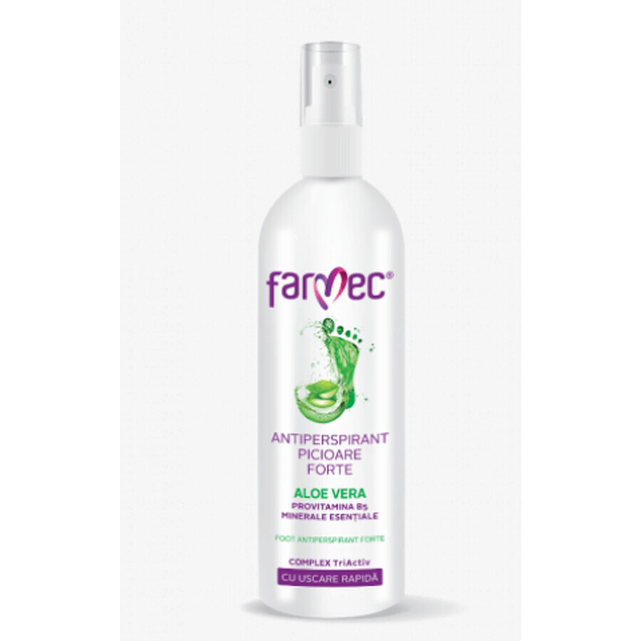 Antitranspirant pour les pieds 200ml, Farmec 