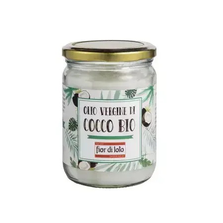 Aceite de coco virgen, 450 ml, Fior Di Loto