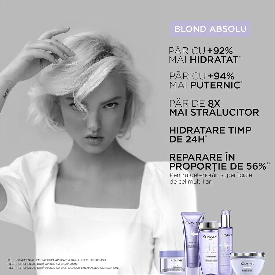 Blond Absolu Bain Cicaextreme - Shampoo Idratante Intensivo Post Decolorazione 250ml, Kerastase