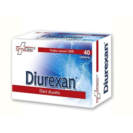 Diurexan, 40 cápsulas, FarmaClass