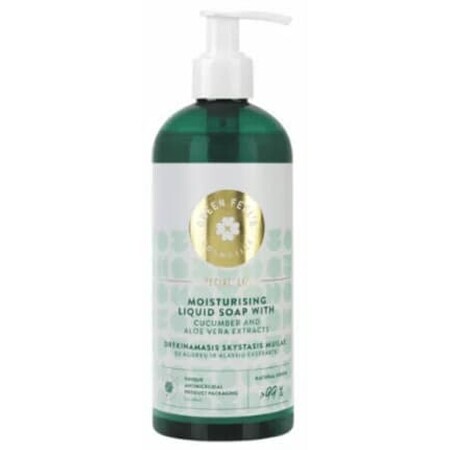 Sapone liquido al cetriolo e aloe Green Feel, 400 ml