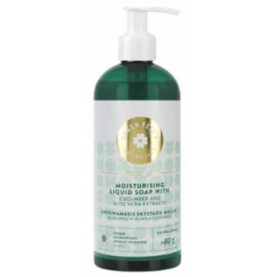 Green Feel's Flüssigseife mit Gurke und Aloe, 400 ml