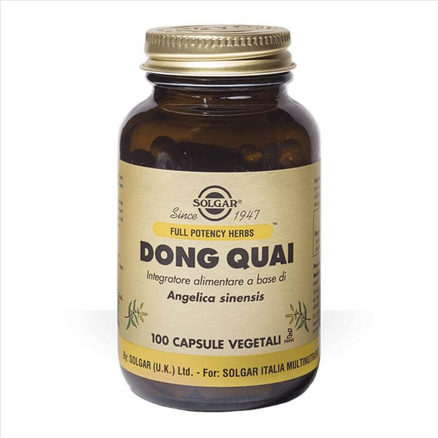 Dong Quai, 100 cápsulas, Solgar