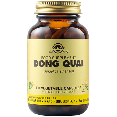 Dong Quai, 100 cápsulas, Solgar