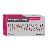 Emergana, 1,5 mg, 1 comprimido, Zentiva