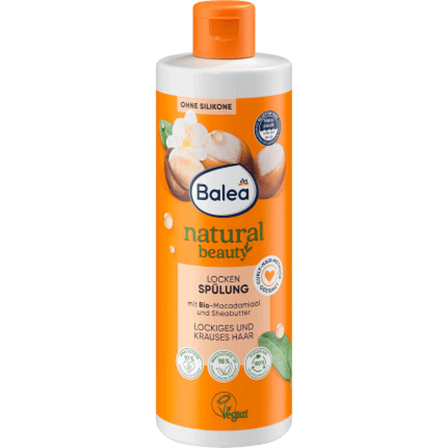 Balsamo per capelli Balea Natural Beauty per la bellezza, 350 ml