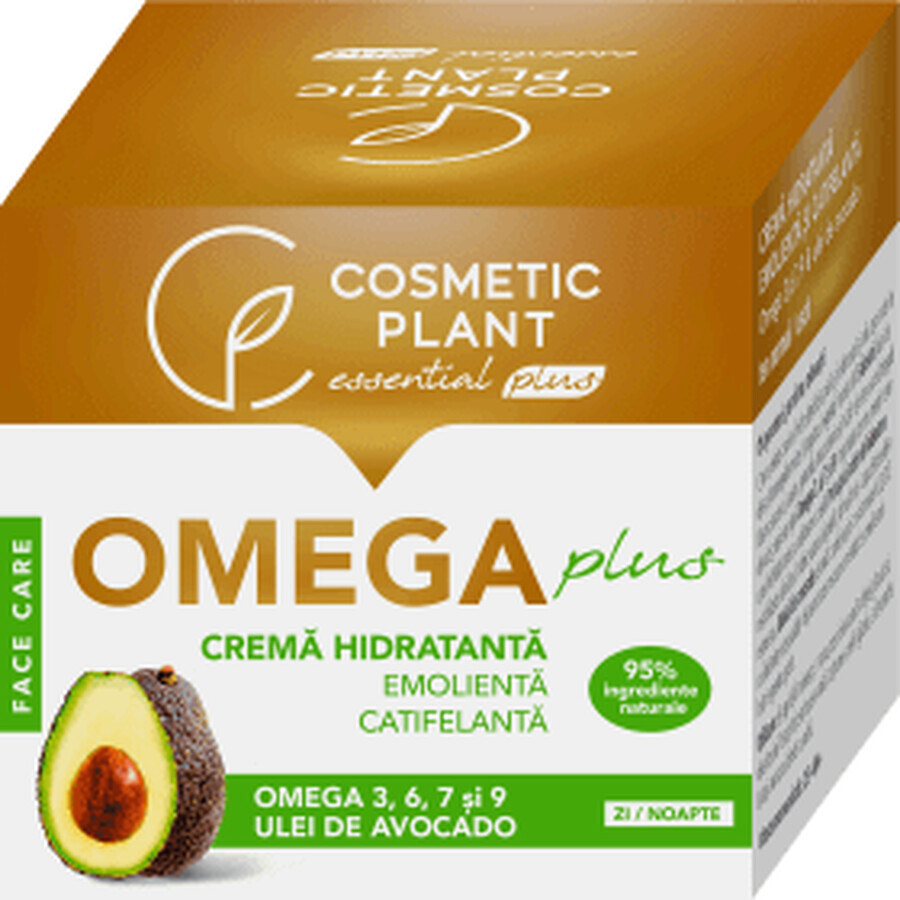 Cosmetic plant Verzachtende Hydraterende Crème met Omega en Avocado-olie, 50 ml