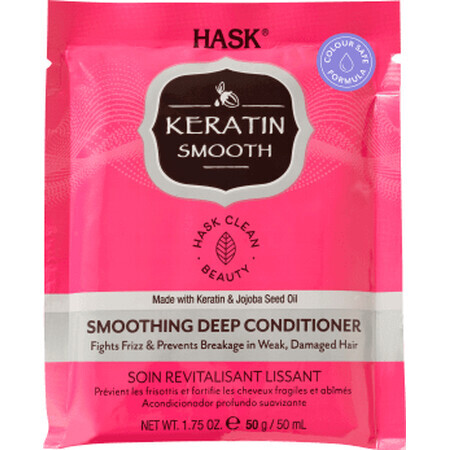 Hask Revitaliserende haarconditioner met keratine-eiwit, 50 ml