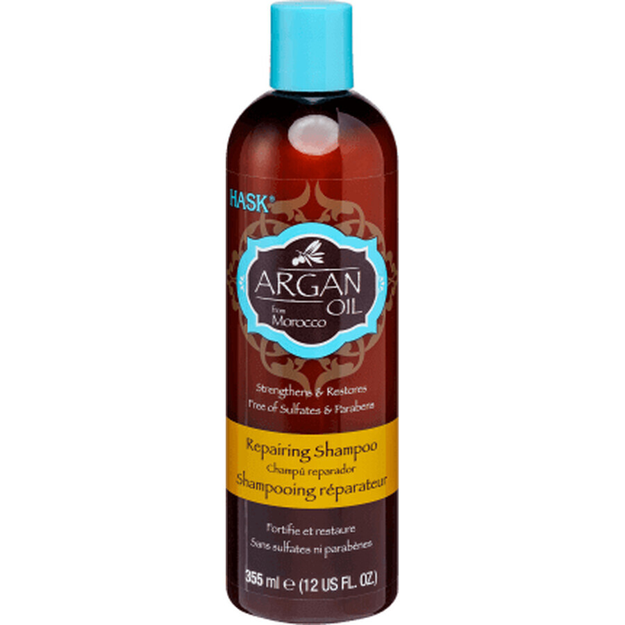 Hask Repairing Shampoo mit Arganöl, 355 ml